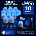 Paquete de 10 Proyector Estelar de Olas by SGO